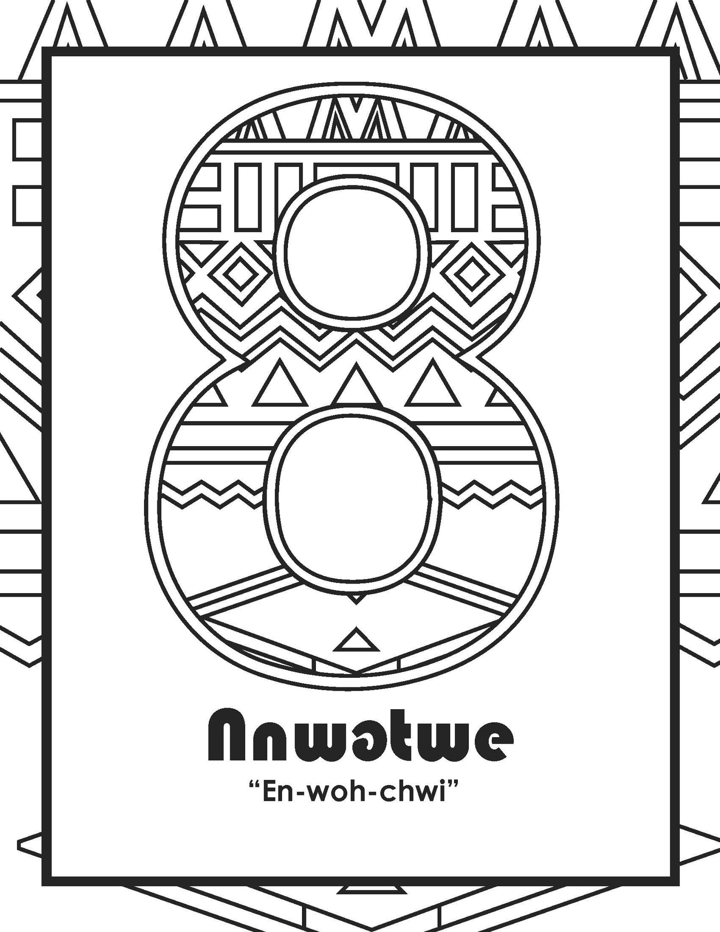 Akan Coloring Book - Extended